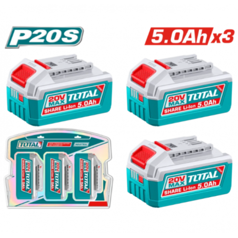 鋰電5A電池三件組 - X251198
