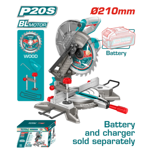 210mm鋰電多角度切斷機20V(單主機) - XSLI2021