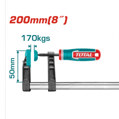 F型木工夾 50x200mm - Y320502