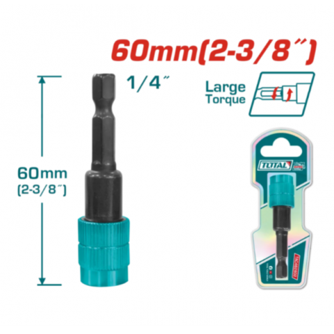 六角柄快脫延長桿 60mm - Y462602