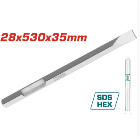 65型HEX鑿子/28X520X35 - Y428112
